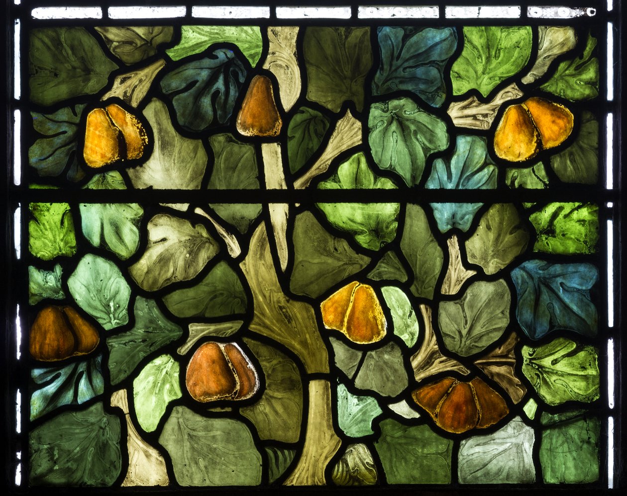 Fogliame (dettaglio), 1879 da William Morris