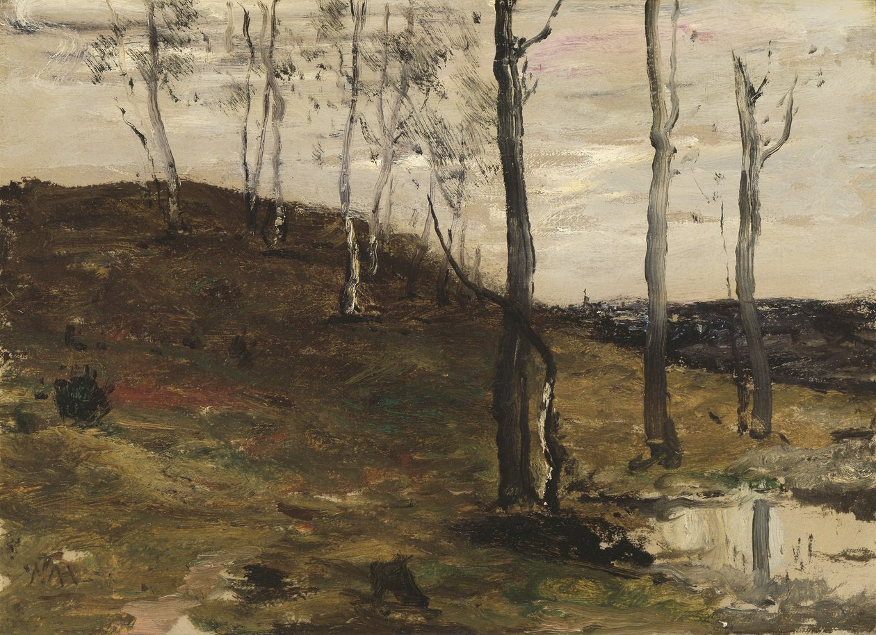 Collina con Alberi da William Morris Hunt