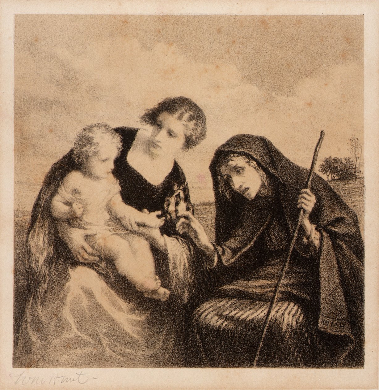 Il veggente da William Morris Hunt
