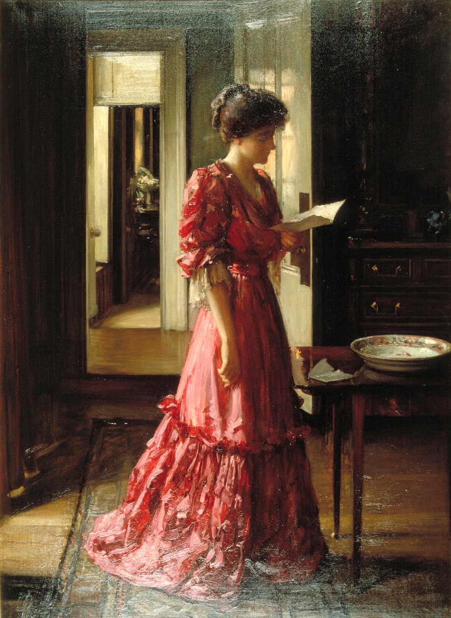 La lettera, 1910 da William Mouat Loudan