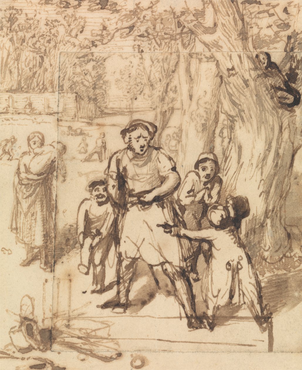 La lotta interrotta da William Mulready