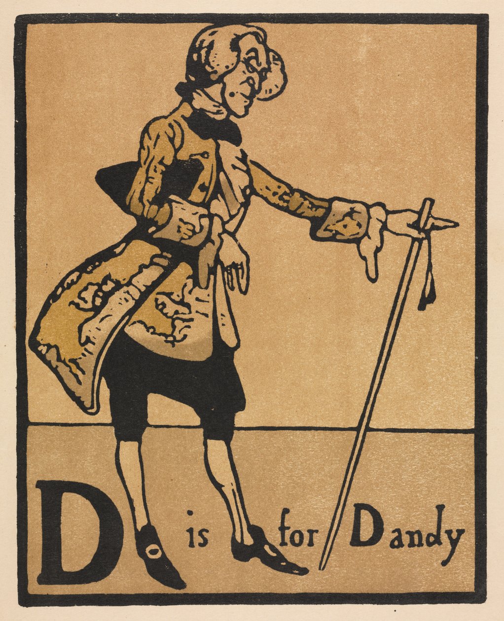 Un Alfabeto: D è per Dandy da William Nicholson