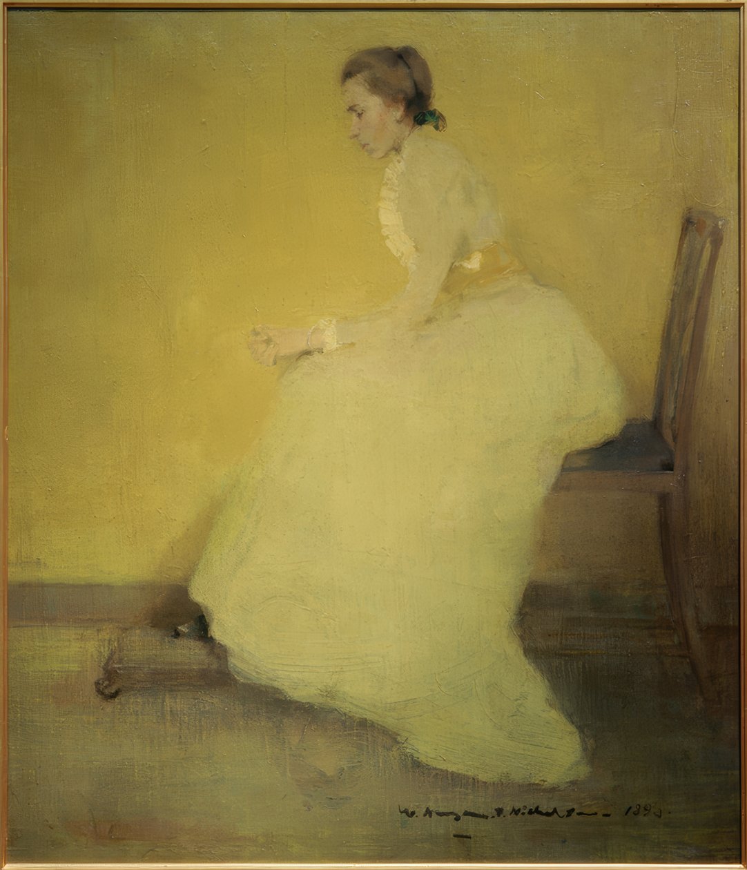 Donna in giallo da William Nicholson