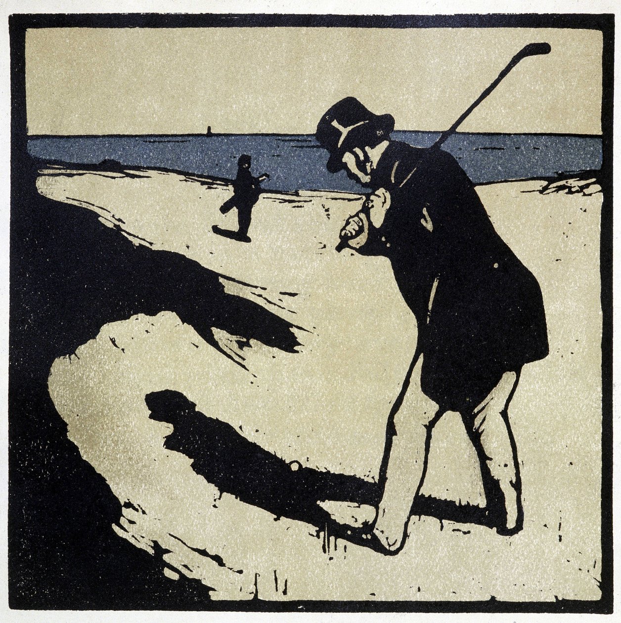 Giocatore di golf da William Nicholson