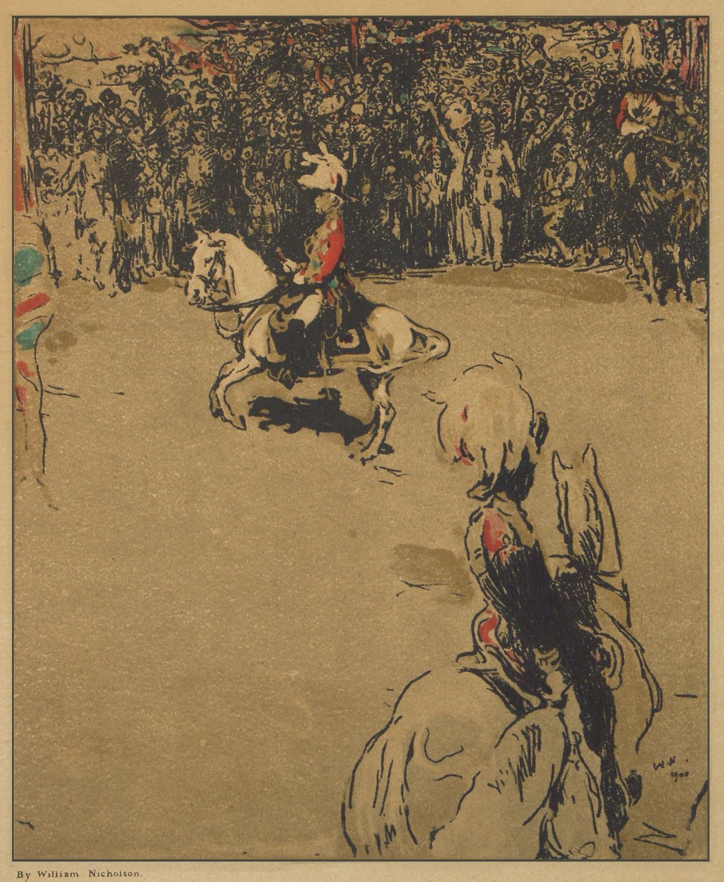 Lord Roberts a cavallo da William Nicholson