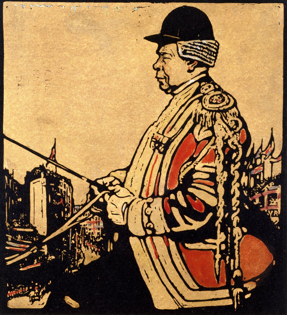 Il cocchiere della Regina Vittoria da William Nicholson