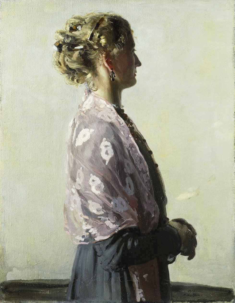 La Signora in Nero da William Nicholson