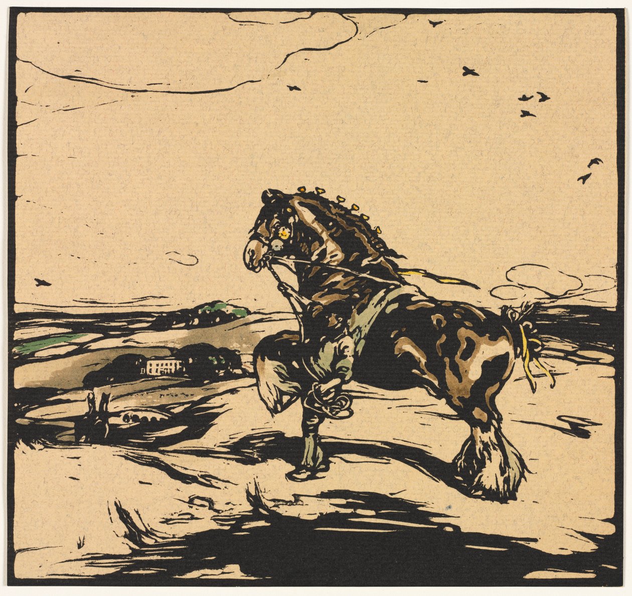 Il Cavallo da Tiro da William Nicholson