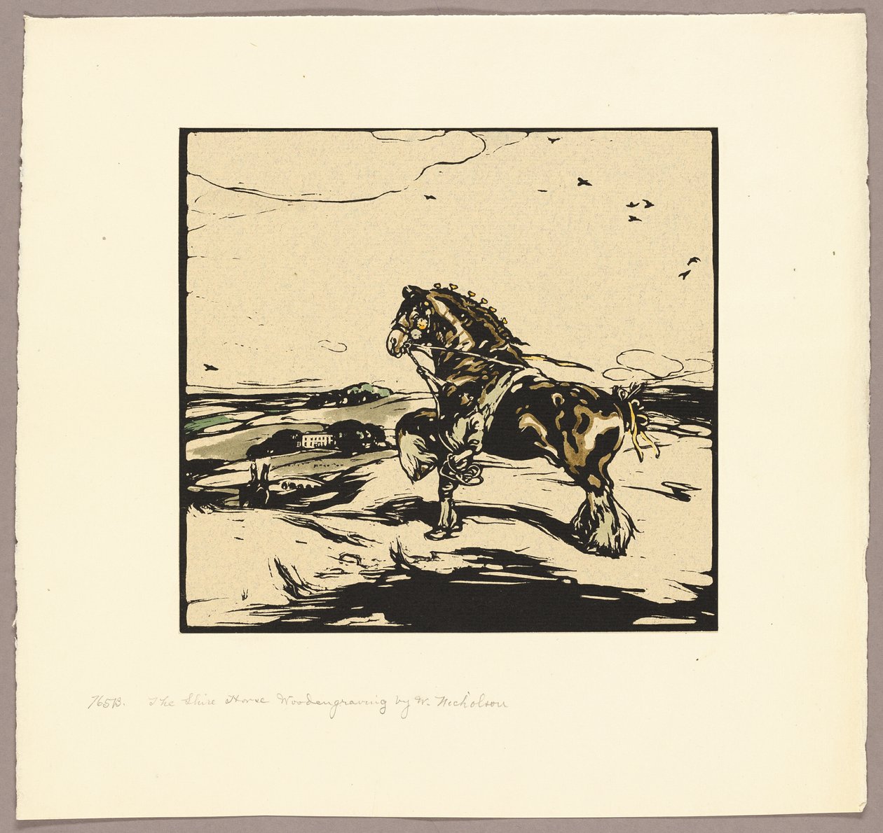 Il cavallo di Shire da William Nicholson