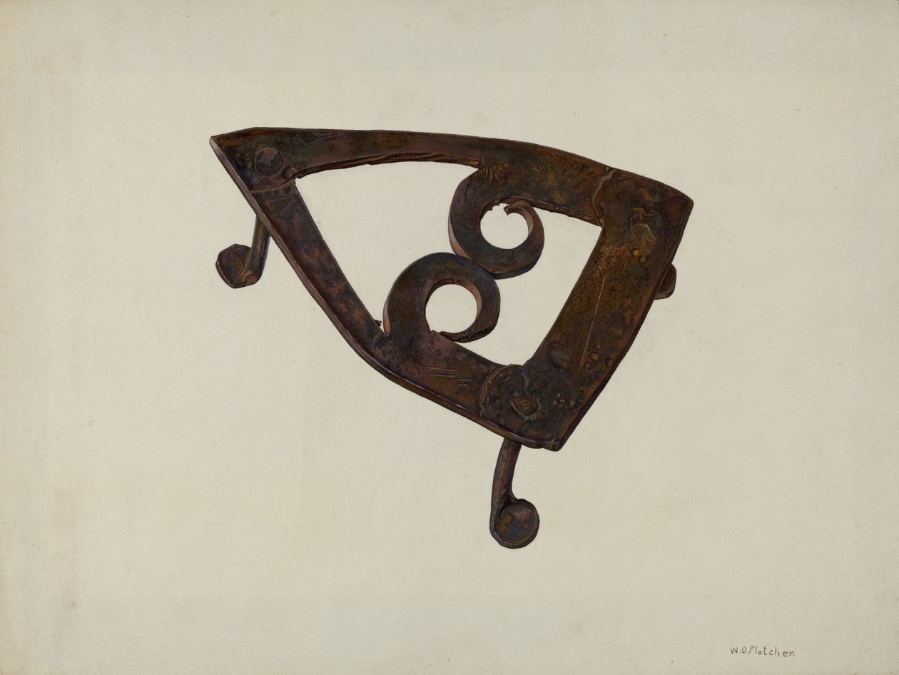 Treppiede in ferro da William O. Fletcher