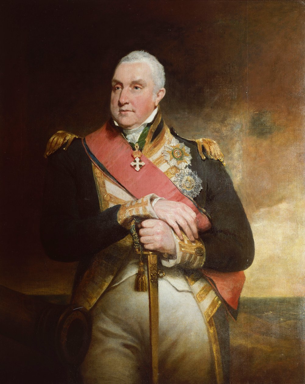 Ammiraglio Edward Pellew da William Owen