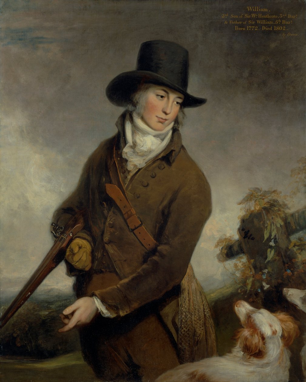 Reverendo William Heathcote, 1772-1802, c. 1790s da William Owen