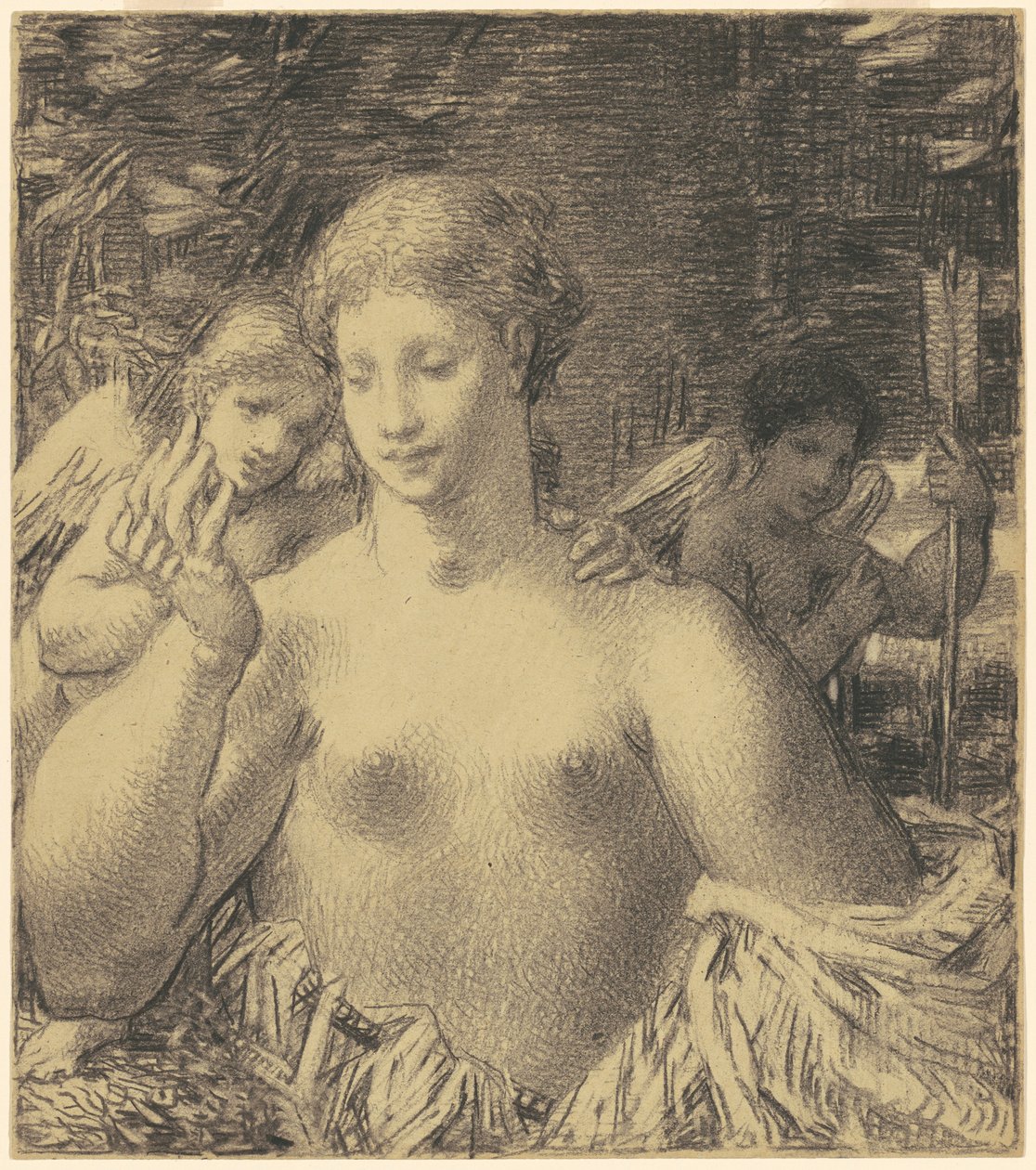 Nudo con cherubini da William P. Babcock