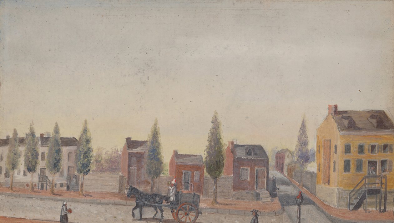 Il carretto della spazzatura, 1870s da William P. Chappel