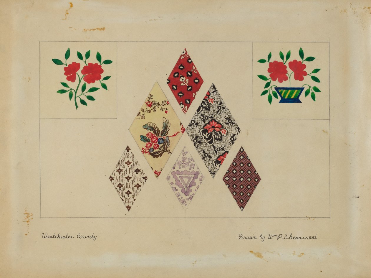 Modelli di Trapunte Stampate da William P. Shearwood