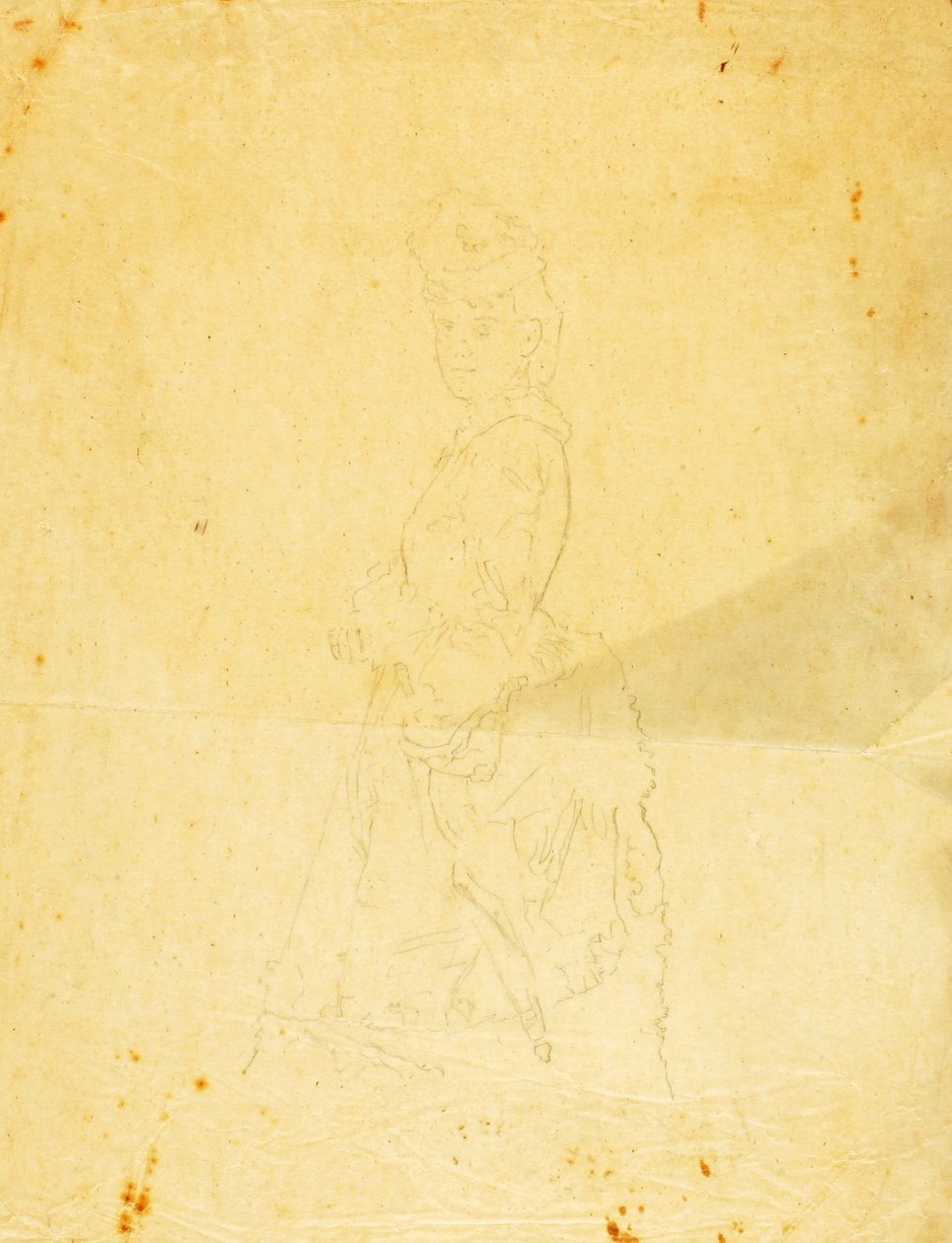 Giovane donna in abito da pomeriggio da William Page