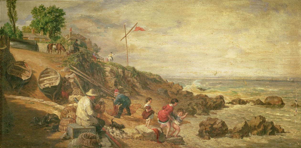 Veduta del Mare, Isola di Wight da William Parrott