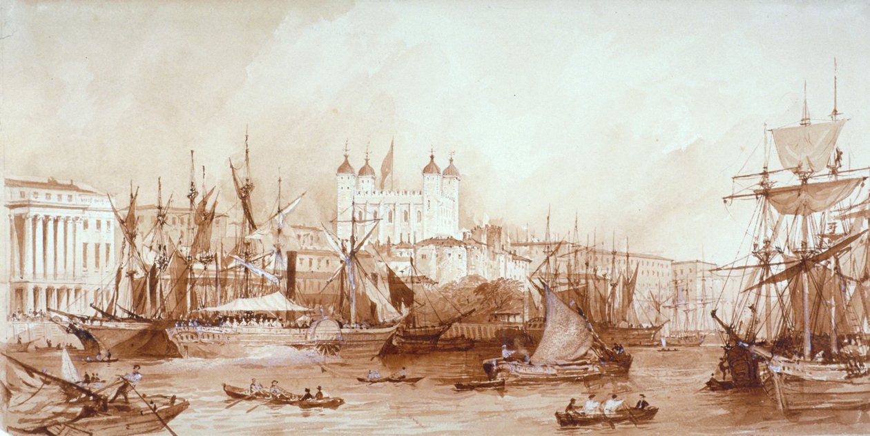 Torre di Londra, Stepney, Londra da William Parrott