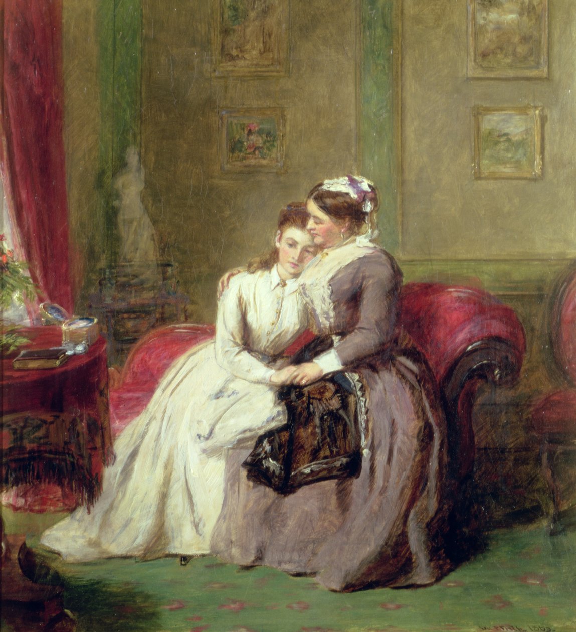 Speranza e paura, 1869 da William Powell Frith