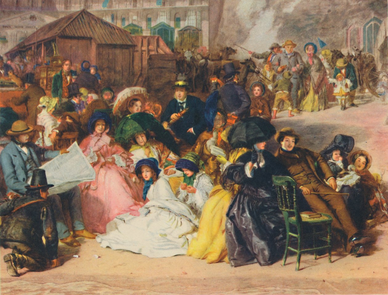 Ramsgate Sands, 1854, 1948 da William Powell Frith