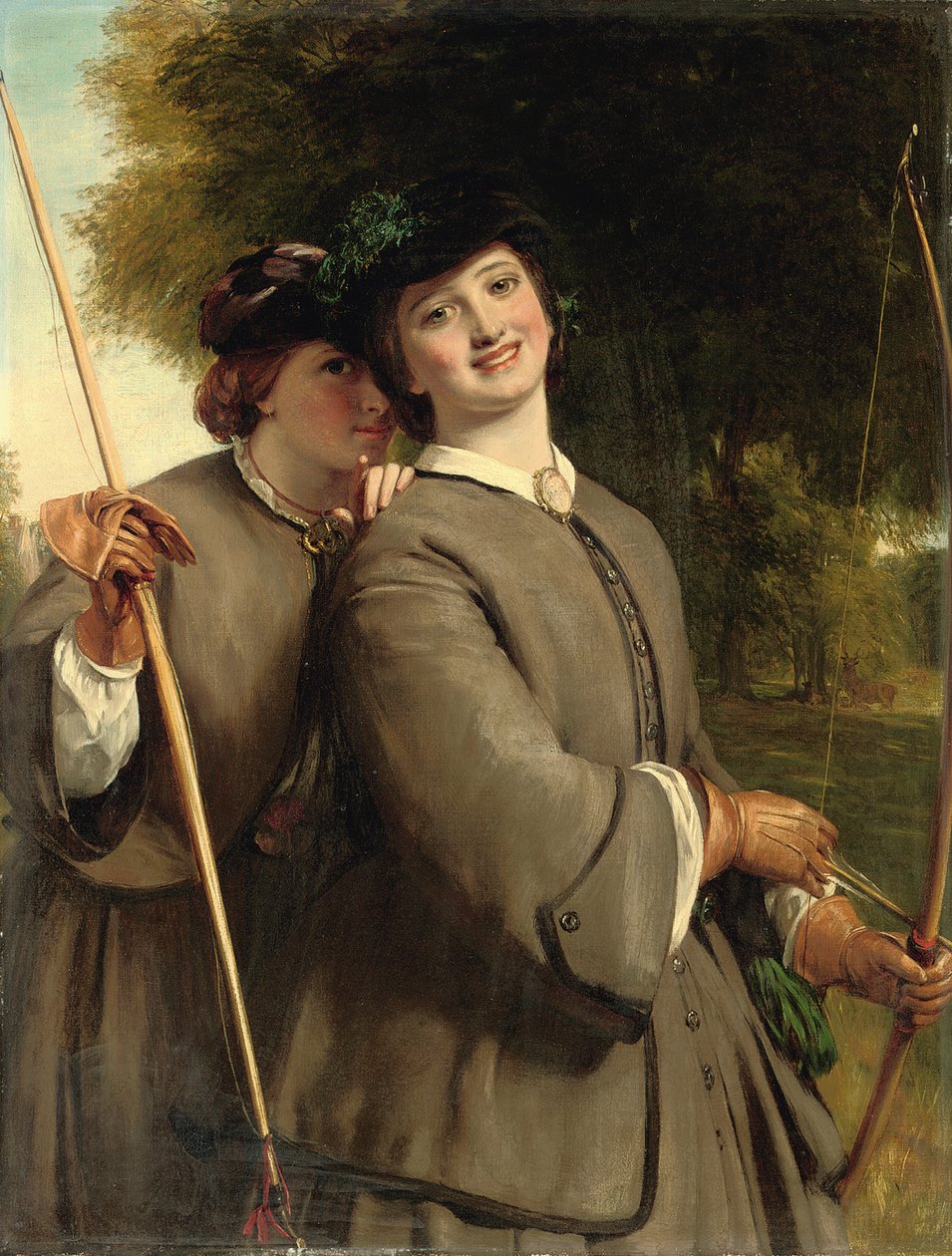 Gli arcieri da William Powell Frith