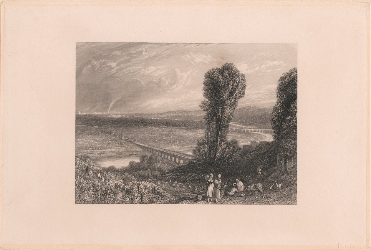 Ponte di St. Cloud e Sevres da William Radclyffe