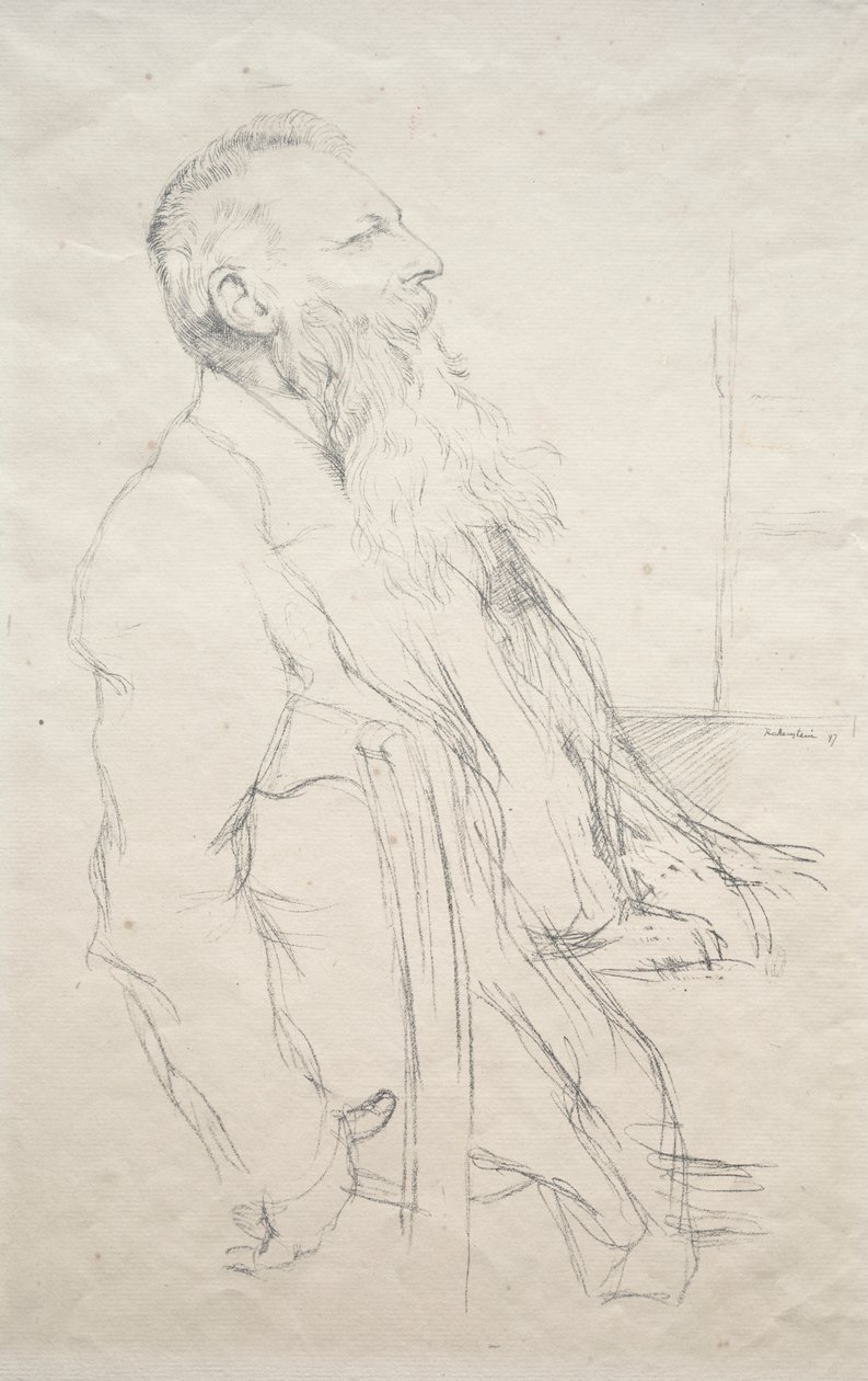 Auguste Rodin da William Rothenstein
