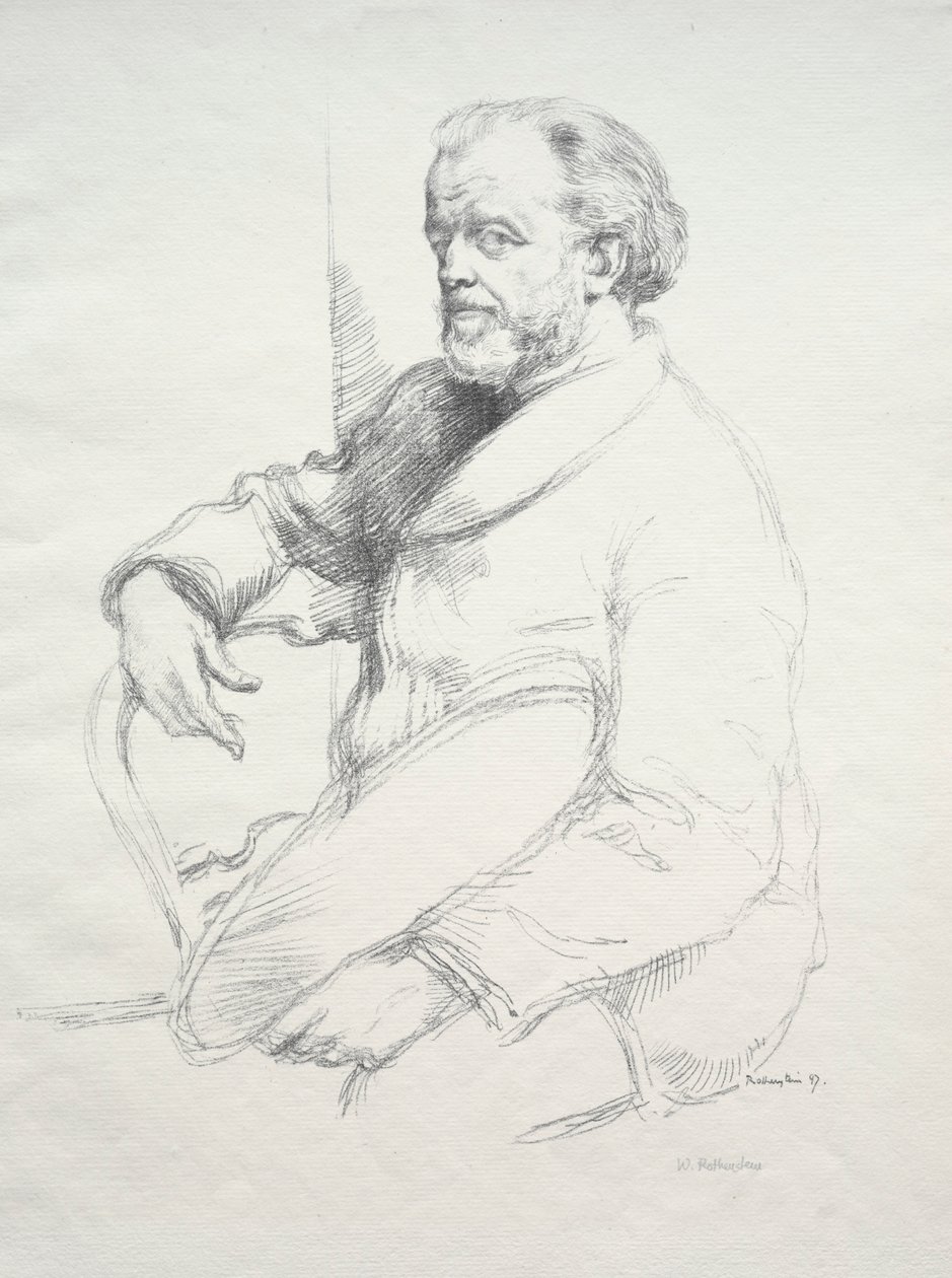 Henri Fantin-Latour, 1897 da William Rothenstein