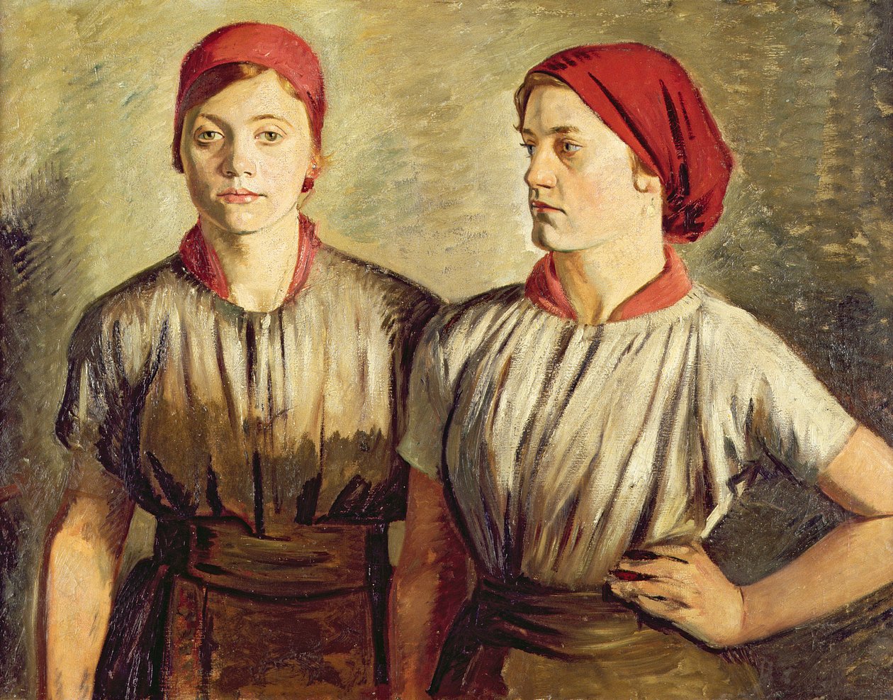 Ragazze di Sheffield Buffer da William Rothenstein