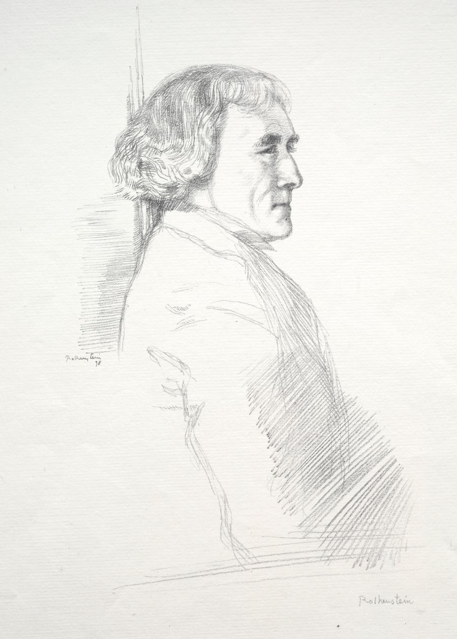 Sir Henry Irving da William Rothenstein