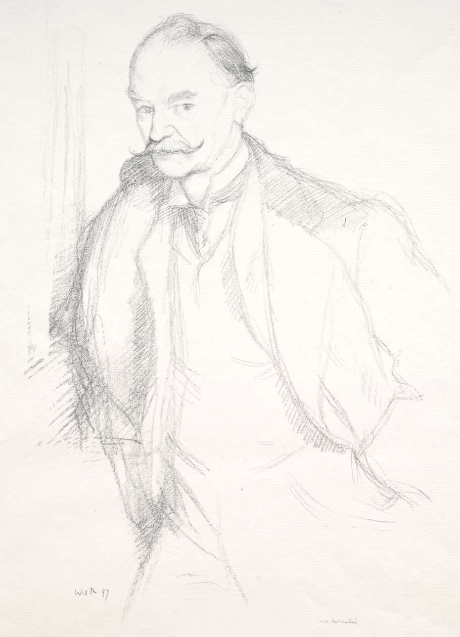Thomas Hardy da William Rothenstein