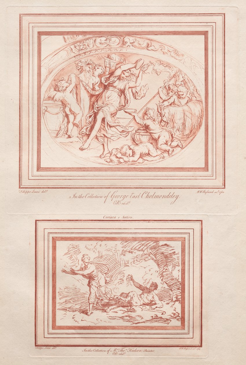 Corsica e satiro da William Ryland