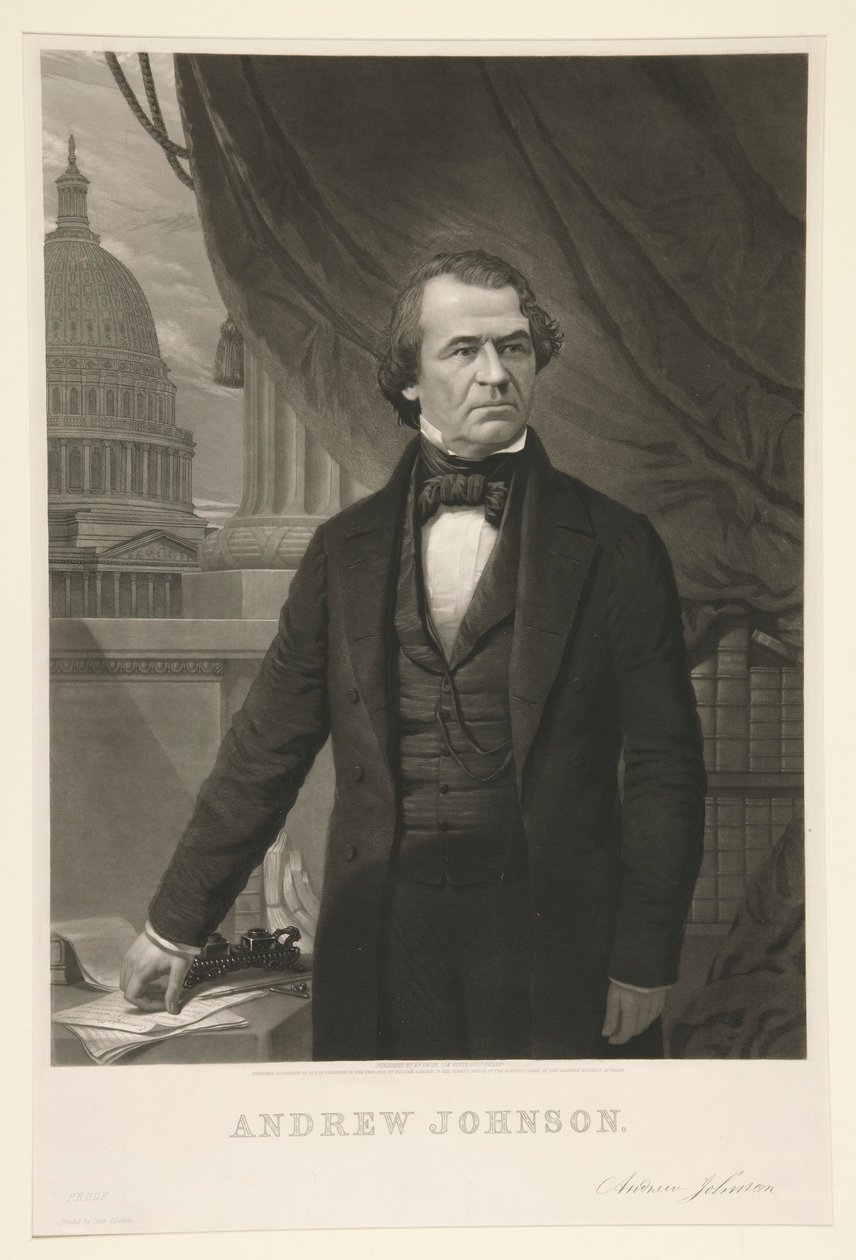 Andrew Johnson da William Sartain