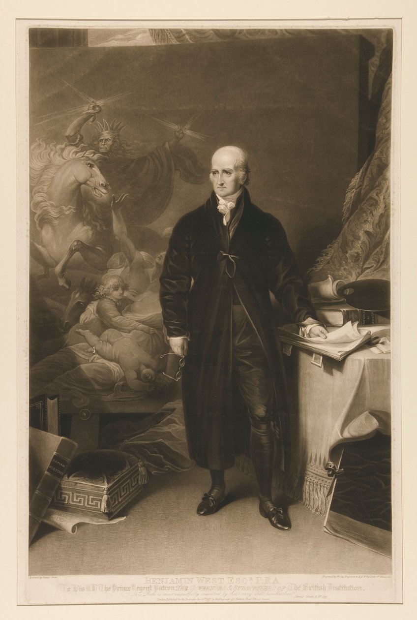 Benjamin West Esq. da William Say