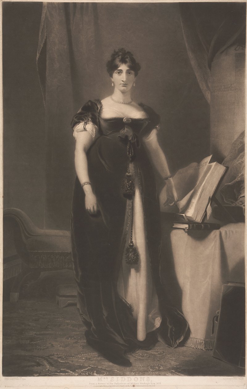 Mrs. Siddons da William Say