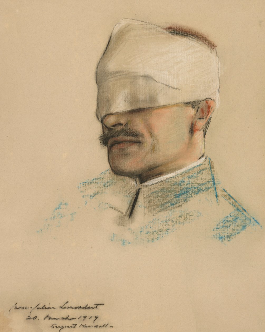 Ritratto di Julien Lemordant da William Sergeant Kendall