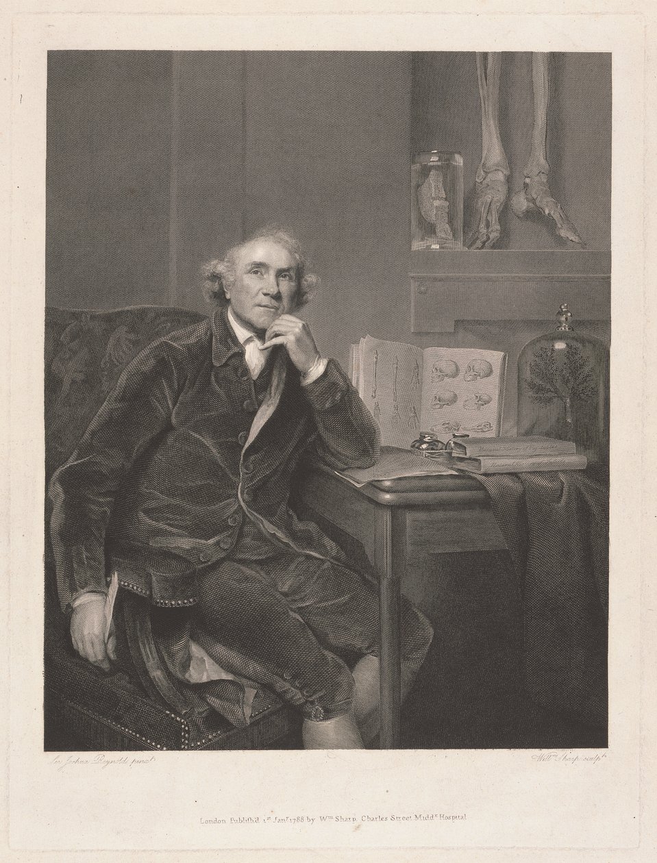 John Hunter, F.R.S. da William Sharp