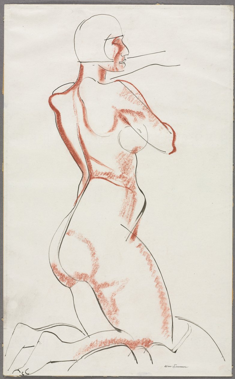 Figura nuda da William Sommer