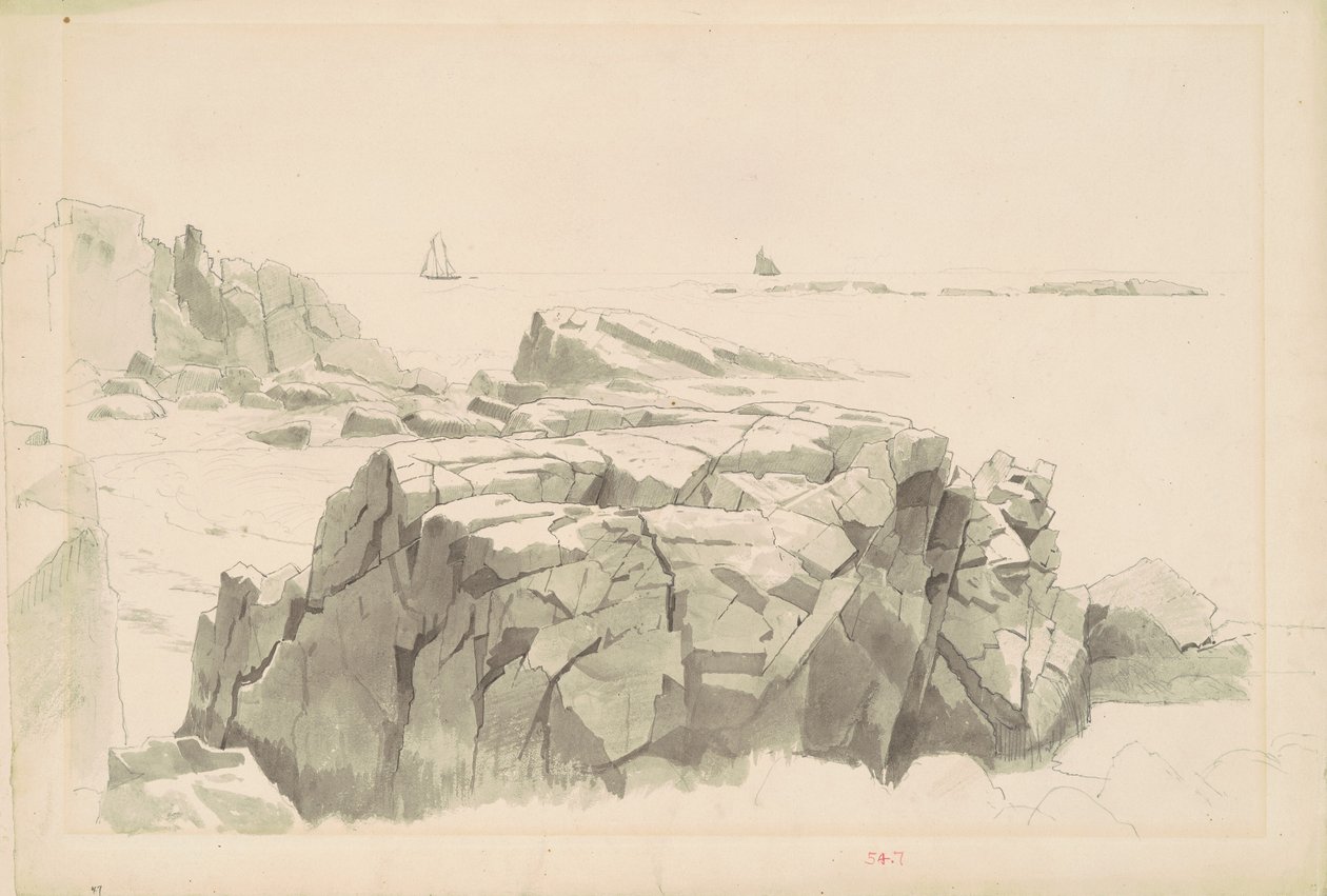 Shag Rocks, Nahant, Massachusetts da William Stanley Haseltine