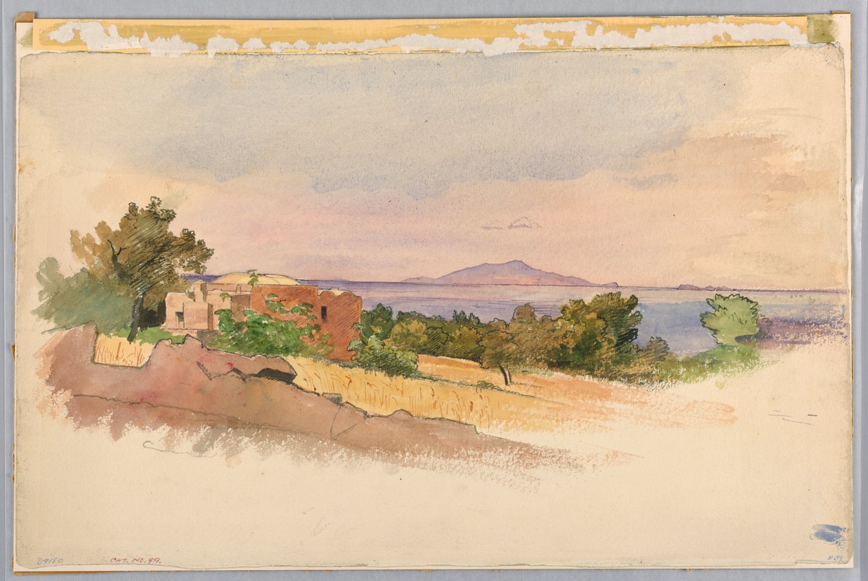 Studio di paesaggio, Sorrento da William Stanley Haseltine