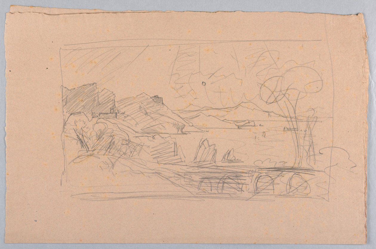 Studio di paesaggio marino da William Stanley Haseltine