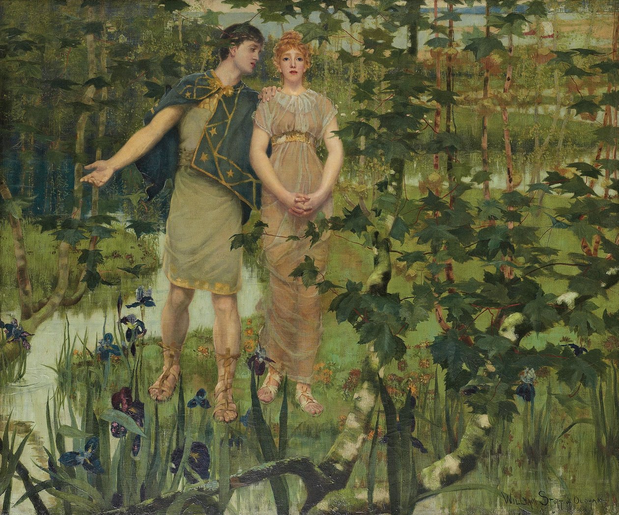 La valle felice da William Stott