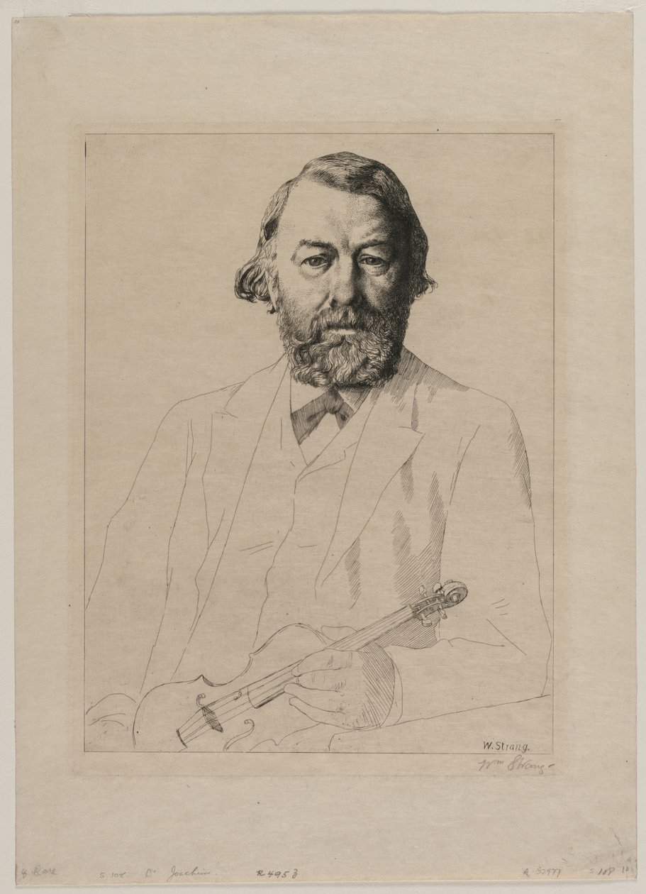 Dr. Joachim, 1887 da William Strang