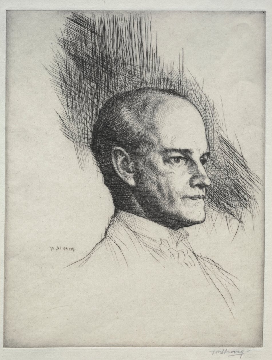 John Galsworthy, 1920 da William Strang