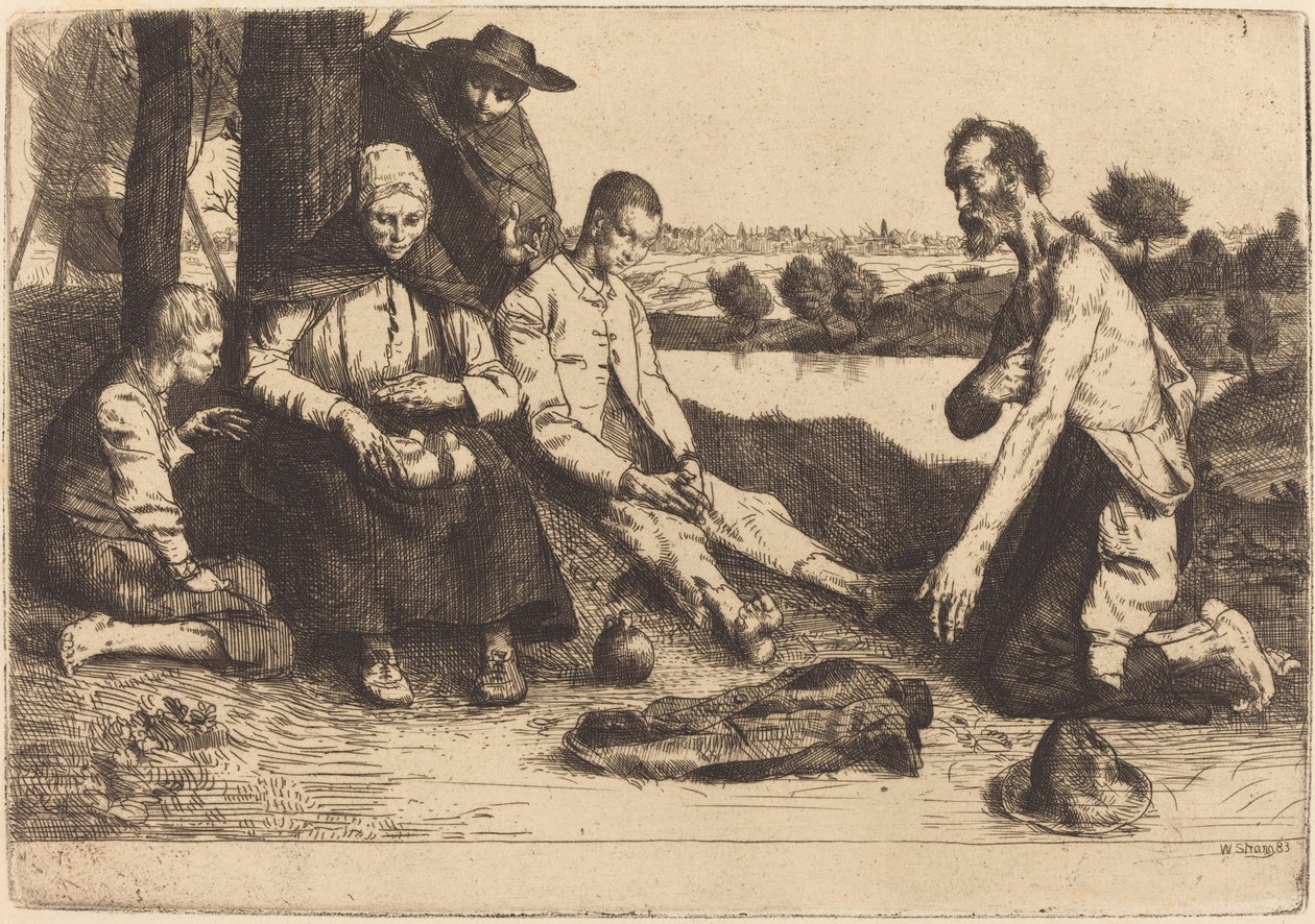 Ora del pasto da William Strang