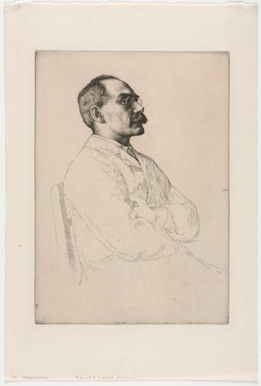 Sir Rudyard Kipling da William Strang