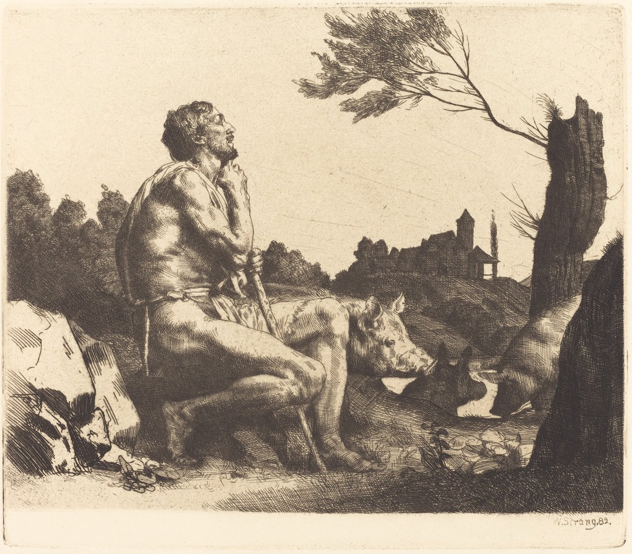 Il figliol prodigo da William Strang