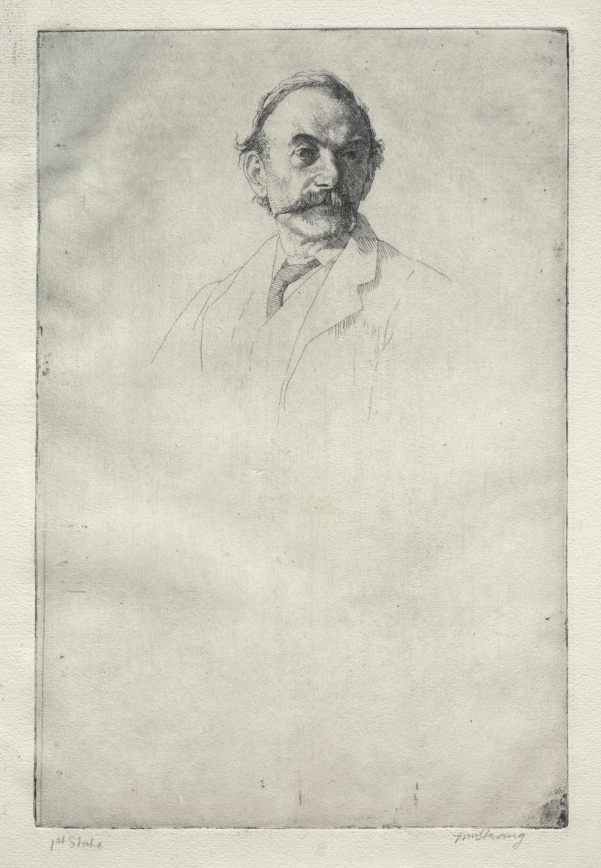 Thomas Hardy, n. 1, 1893 da William Strang