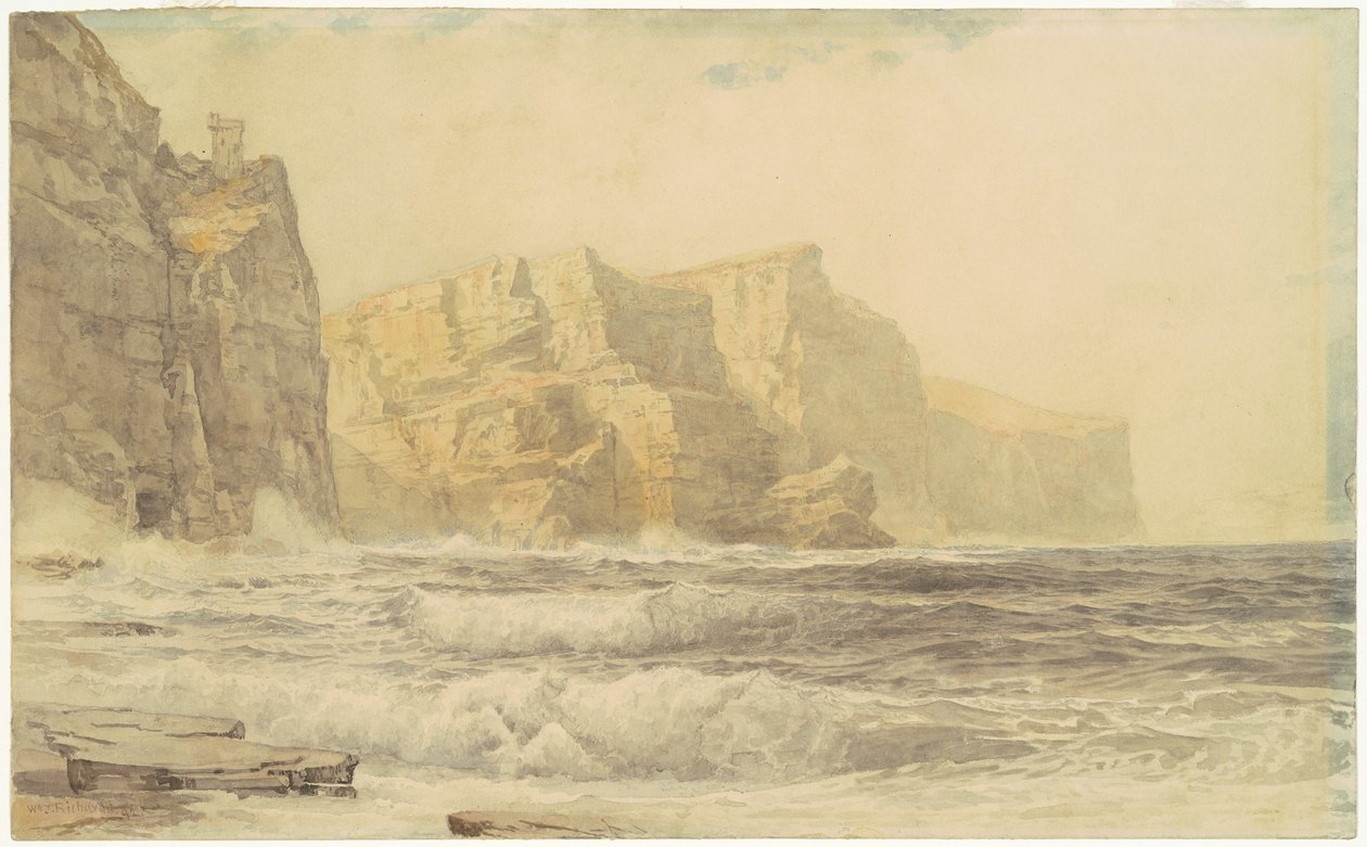 Castello di Baldart, Kilkee, Contea di Clare, Irlanda da William Trost Richards