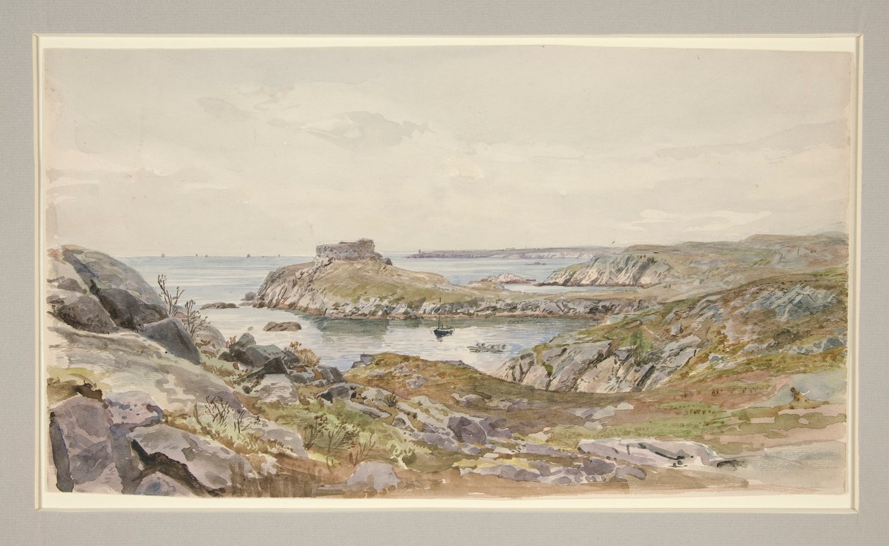 Forte Dumpling, Baia di Narragansett da William Trost Richards